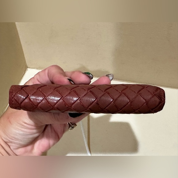 Bottega Veneta Sienna Brown Intreccio Bifold Wallet - Picture 11 of 14